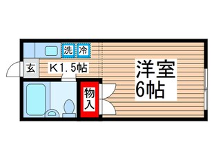 新検見川ハイリビング弐番館の物件間取画像